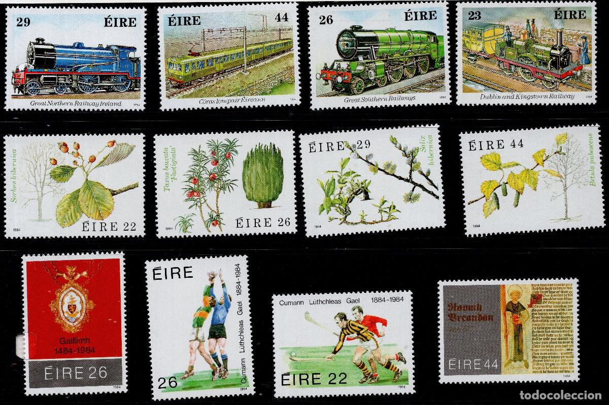 Sellos: IRLANDA 1984 STAMP MICHEL IE 528-531+532-535+545-546+547-548