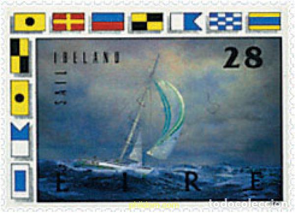 Sellos: 66735 MNH IRLANDA 1989 REGATA ALREDEDOR DEL MUNDO