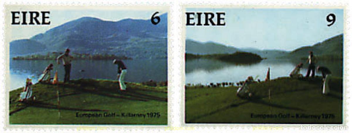 Sellos: 66680 MNH IRLANDA 1975 CAMPEONATOS DE EUROPA DE GOLF AMATEUR EN KILLARNEY
