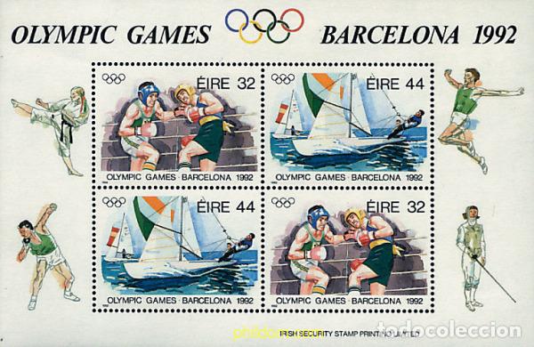 Sellos: 66769 MNH IRLANDA 1992 25 JUEGOS OLIMPICOS VERANO BARCELONA 1992