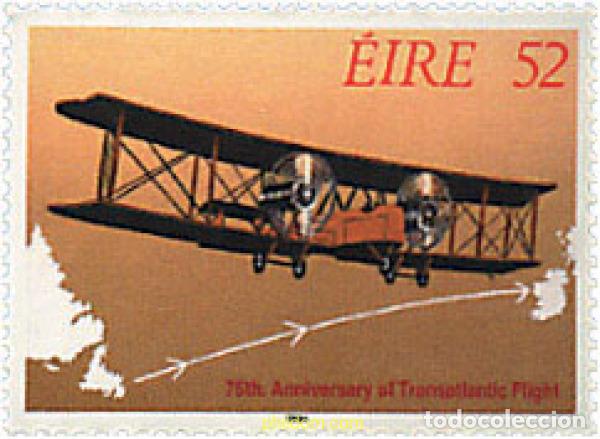 Sellos: 66779 MNH IRLANDA 1994 75 ANIVERSARIO DEL PRIMER VUELO TRANSALANTICO