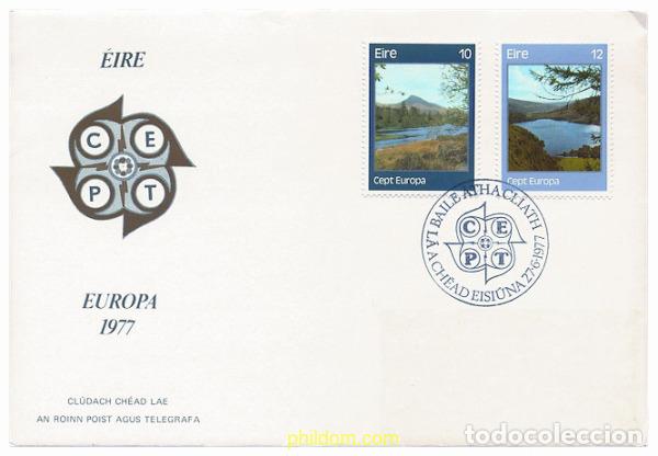 Sellos: 23785 MNH IRLANDA 1977 EUROPA CEPT. PAISAJES