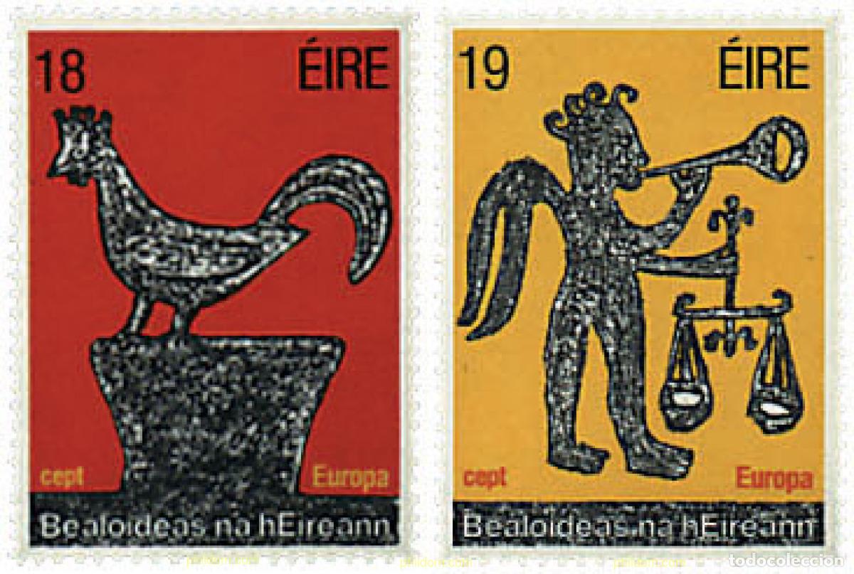 Sellos: 62453 MNH IRLANDA 1981 EUROPA CEPT. FOLCLORE