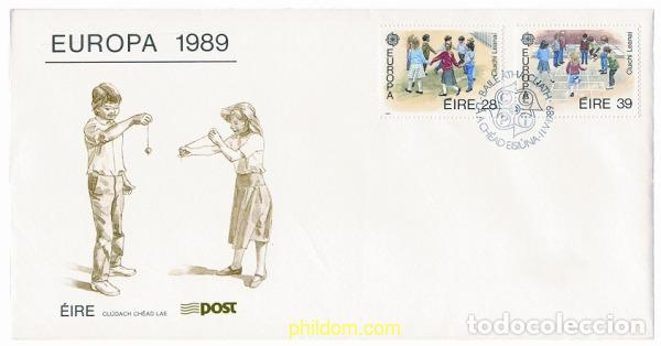 Sellos: 24190 MNH IRLANDA 1989 EUROPA CEPT. JUEGOS INFANTILES