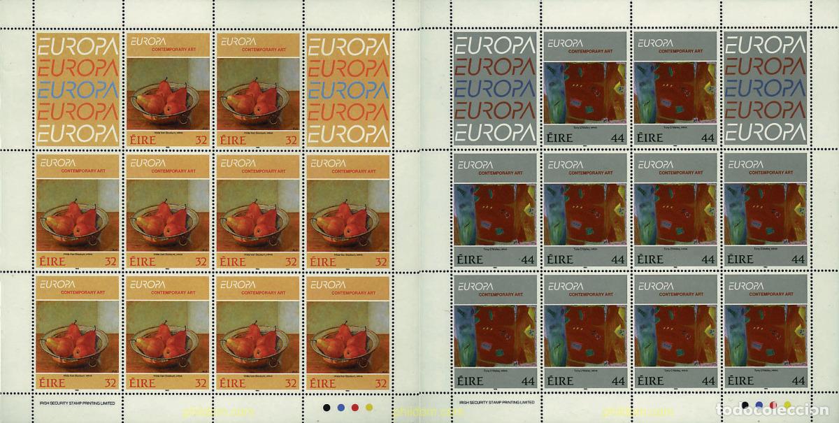 Sellos: 9043 MNH IRLANDA 1993 EUROPA CEPT. ARTE CONTEMPORANEO