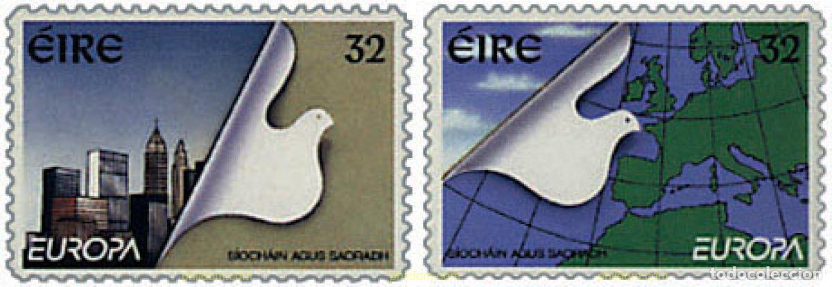 Sellos: 62967 MNH IRLANDA 1995 EUROPA CEPT. PAZ Y LIBERTAD