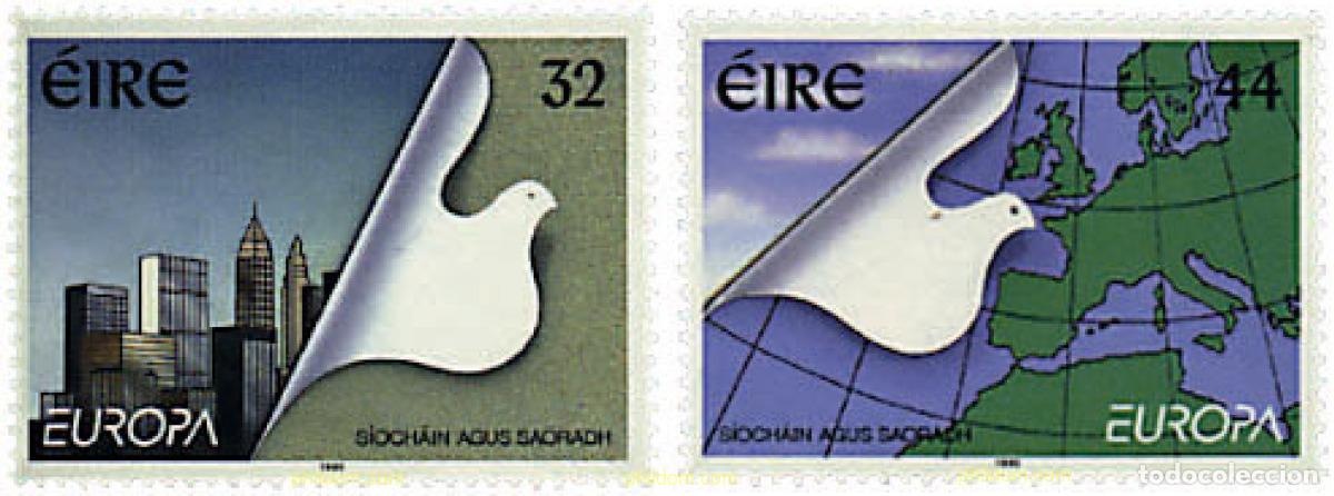 Sellos: 62966 MNH IRLANDA 1995 EUROPA CEPT. PAZ Y LIBERTAD