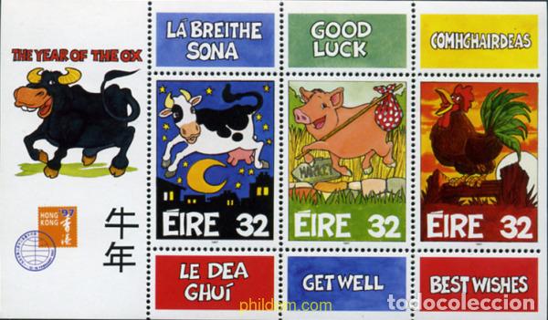 Sellos: 306248 MNH IRLANDA 1997 DIA DE SAN VALENTIN