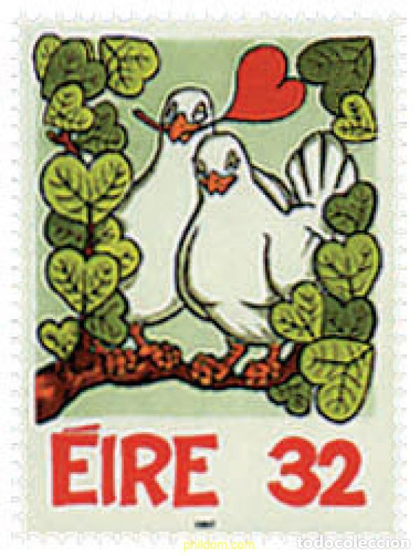 Sellos: 680561 MNH IRLANDA 1997 DIA DE SAN VALENTIN