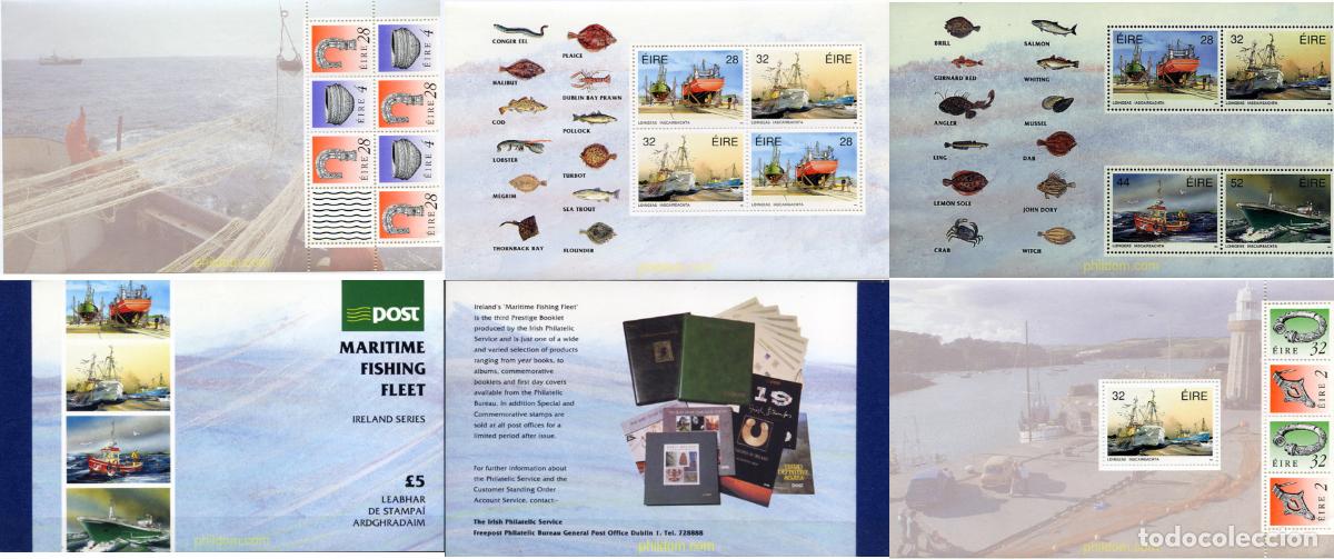 Sellos: 244877 MNH IRLANDA 1991 LA FLOTA PESQUERA IRLANDESA