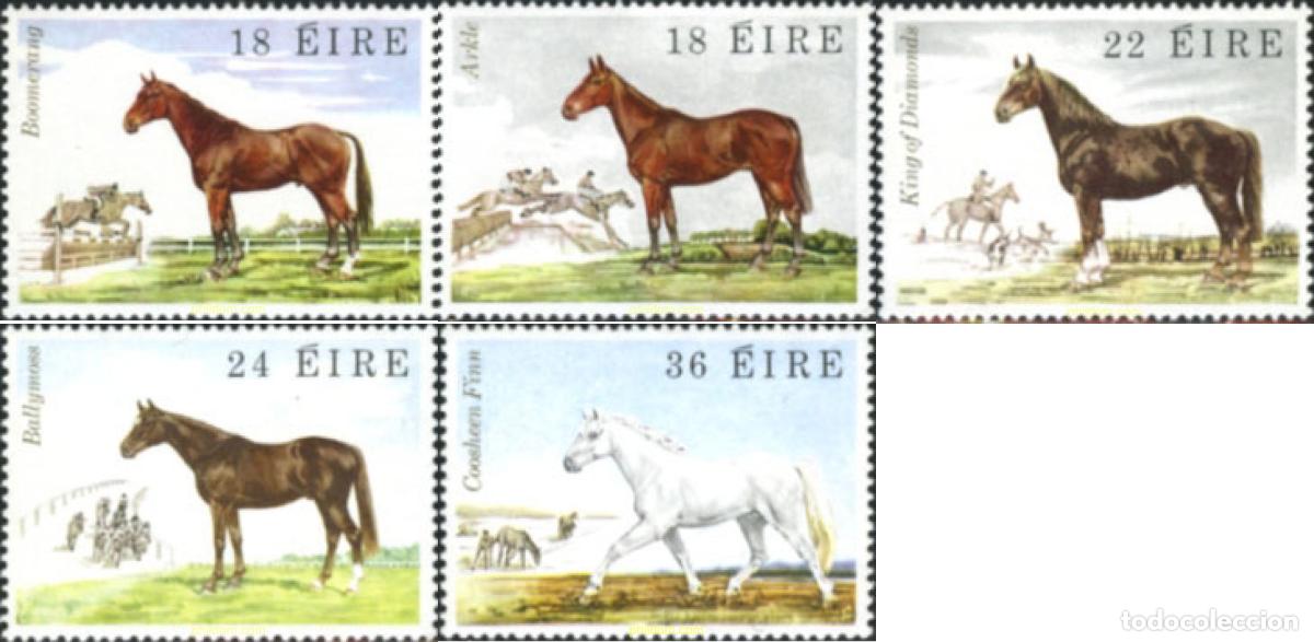 Sellos: 77428 MNH IRLANDA 1981 CABALLOS IRLANDESES
