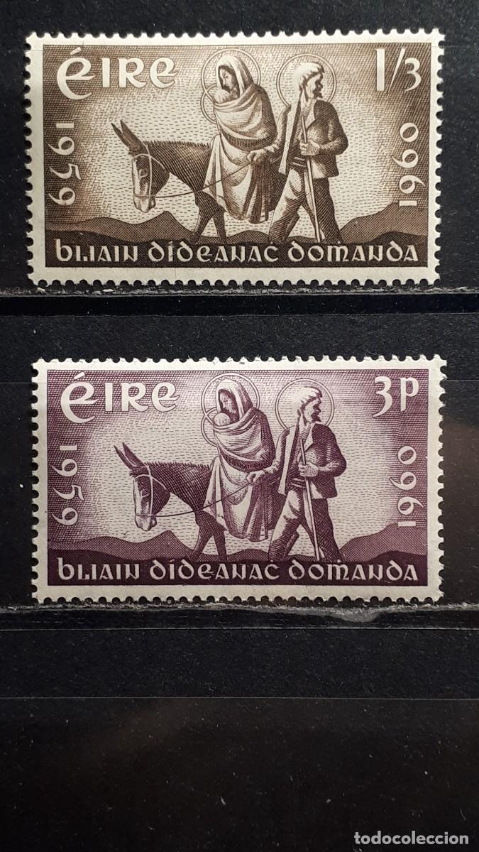 Sellos: IRLANDA. A&Ntilde;O 1960. **. YVERT 144/5