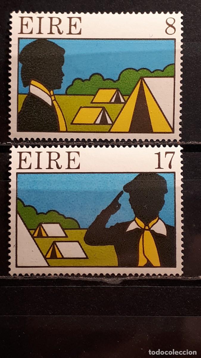 Sellos: IRLANDA. A&Ntilde;O 1977. **. YVERT 366/7