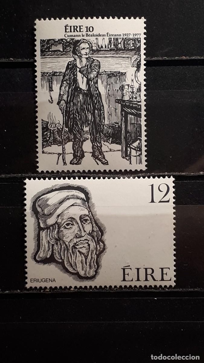 Sellos: IRLANDA. A&Ntilde;O 1977. **. YVERT 368/9