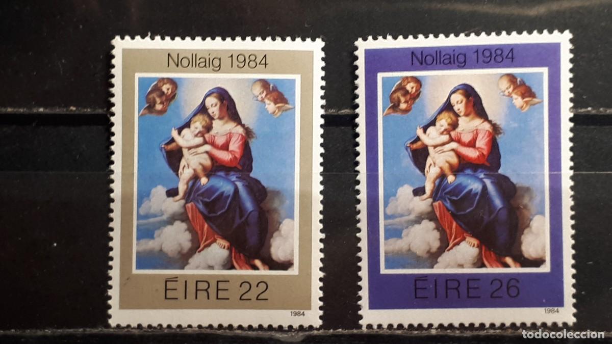 Sellos: IRLANDA. A&Ntilde;O 1984. **. YVERT 553/4
