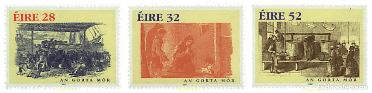Francobolli: 31188 MNH IRLANDA 1997 150 ANIVERSARIO DE TIEMPOS DE HAMBRE