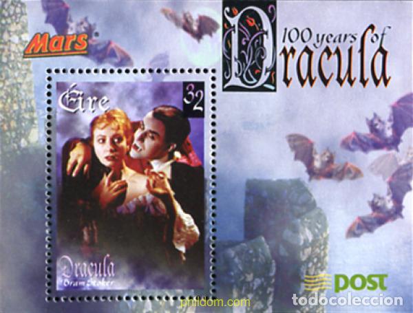Timbres: 31193 MNH IRLANDA 1997 CENTENARIO DEL DRACULA. NOVELA DE BRAM STOKER