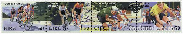 Sellos: 6961 MNH IRLANDA 1998 EL TOUR DE FRANCIA