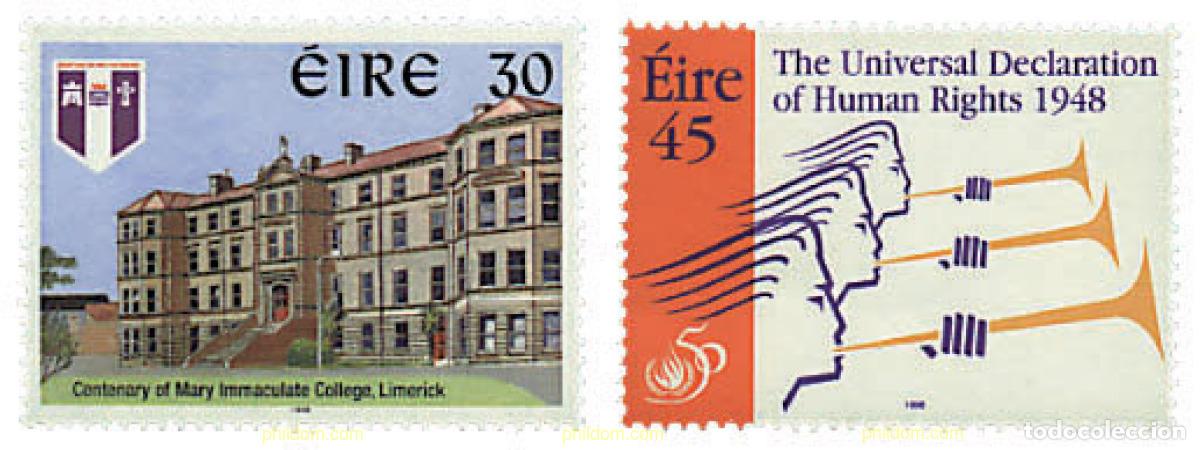 Sellos: 327329 MNH IRLANDA 1998 ANIVERSARIOS