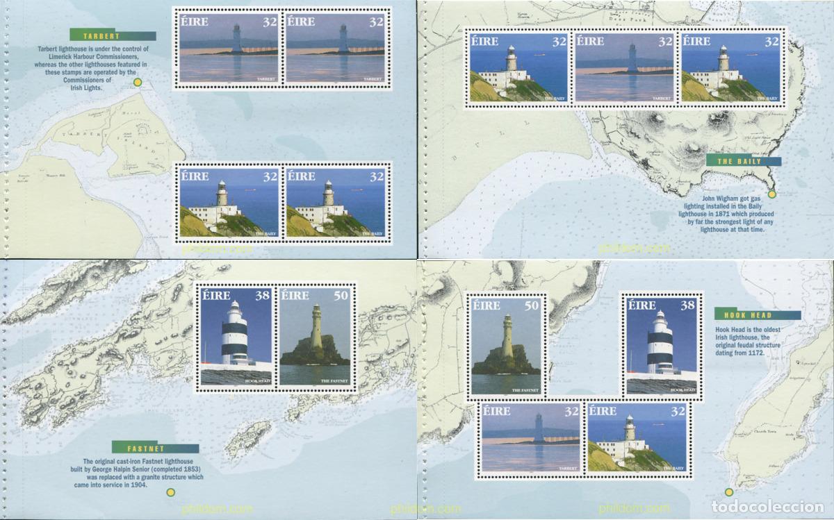 Sellos: 6446 MNH IRLANDA 1997 FAROS