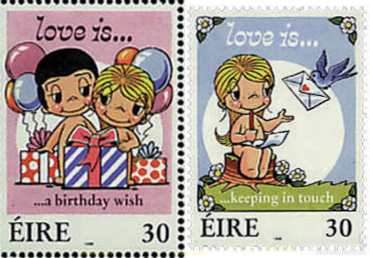 Sellos: 627383 MNH IRLANDA 1998 DIA DE SAN VALENTIN