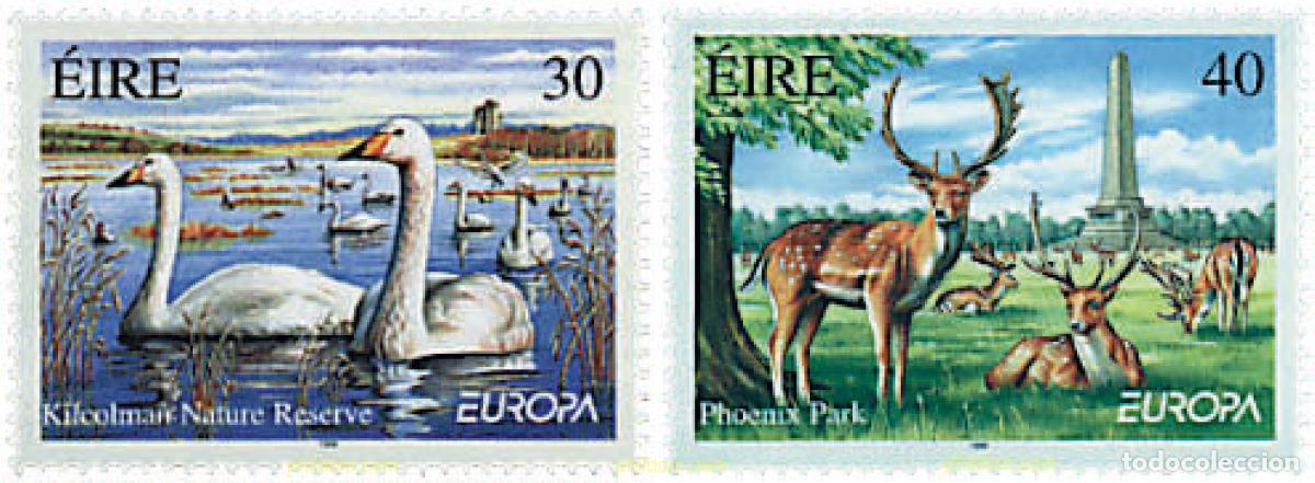 Sellos: 66617 MNH IRLANDA 1999 EUROPA CEPT. RESERVAS Y PARQUES NATURALES