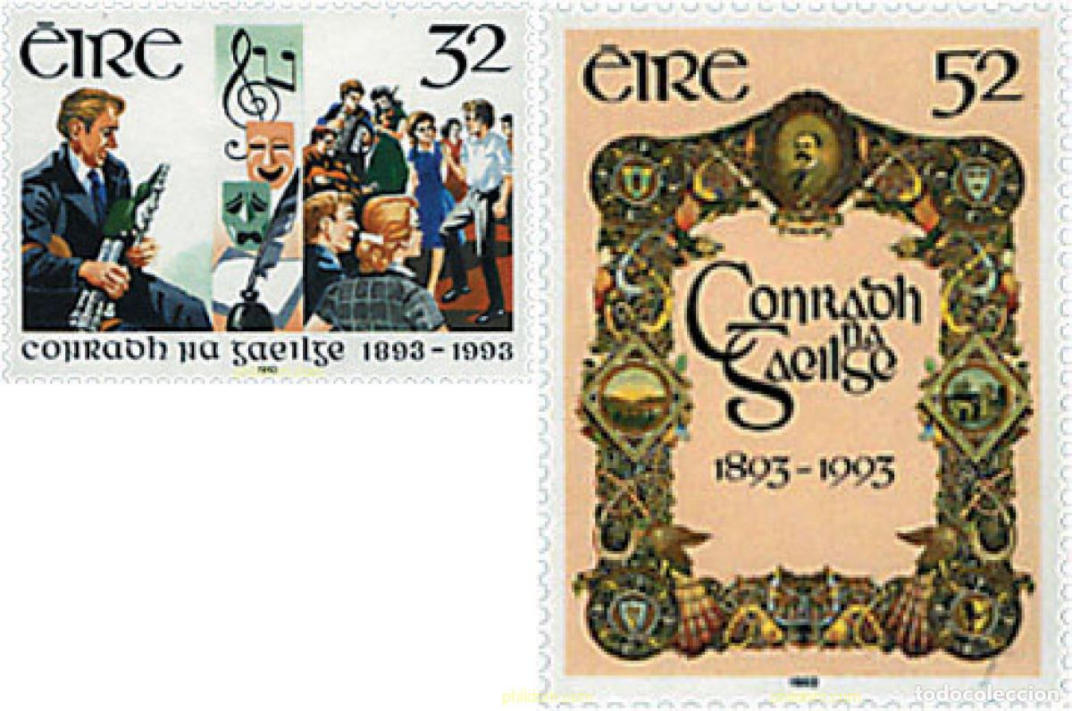 Sellos: 66777 MNH IRLANDA 1993 CENTENARIO DE LA LIGA GAELICA