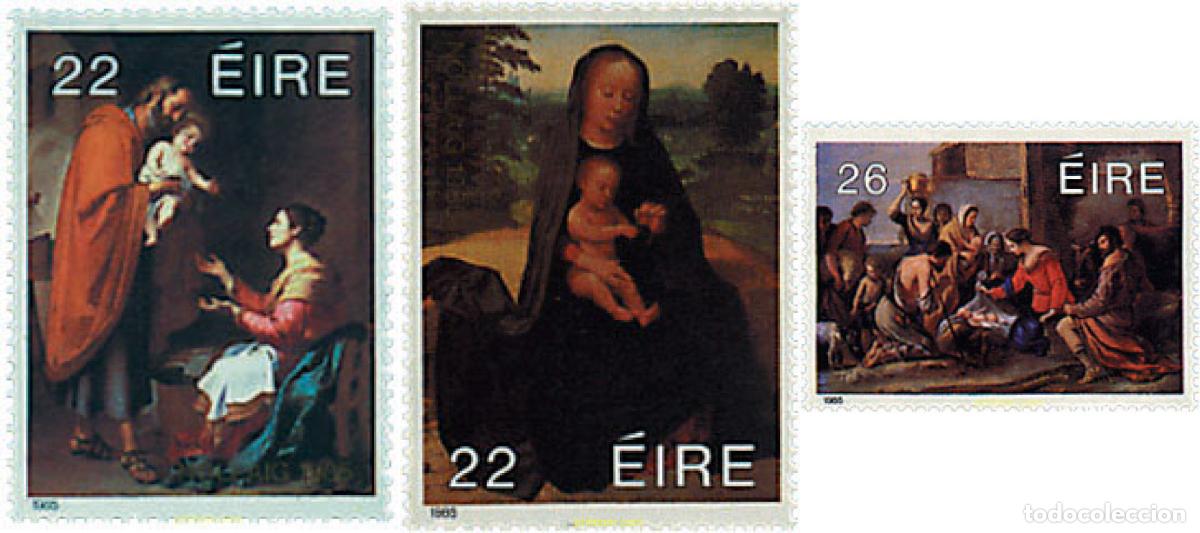 Sellos: 66723 MNH IRLANDA 1985 NAVIDAD. PINTURAS DE LA GALERIA NACIONAL DE DUBLIN