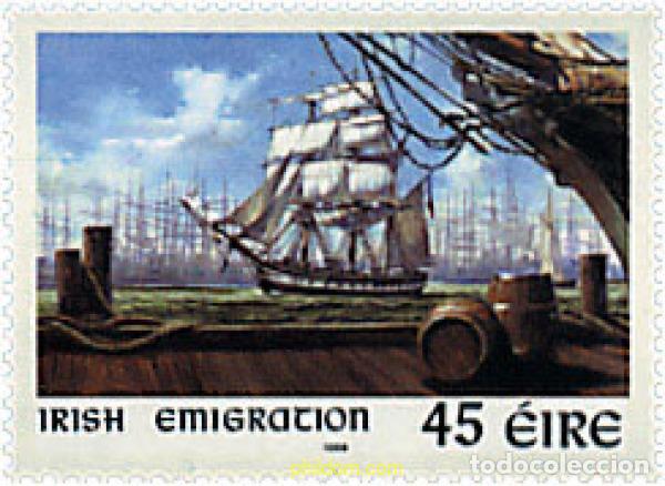 Sellos: 42342 MNH IRLANDA 1999 EMIGRACION IRLANDESA
