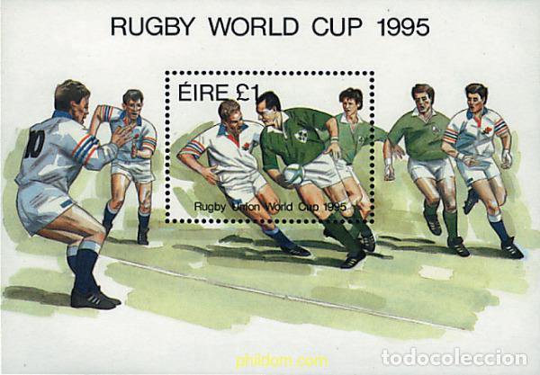 Sellos: 66786 MNH IRLANDA 1995 COPA DEL MUNDO DE RUGBY EN IRLANDA