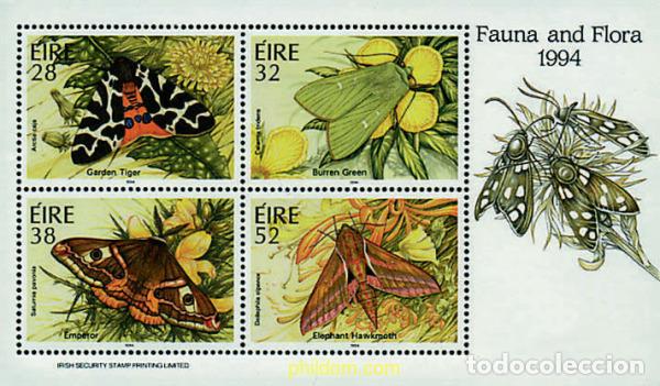 Sellos: 94860 MNH IRLANDA 1994 MARIPOSAS