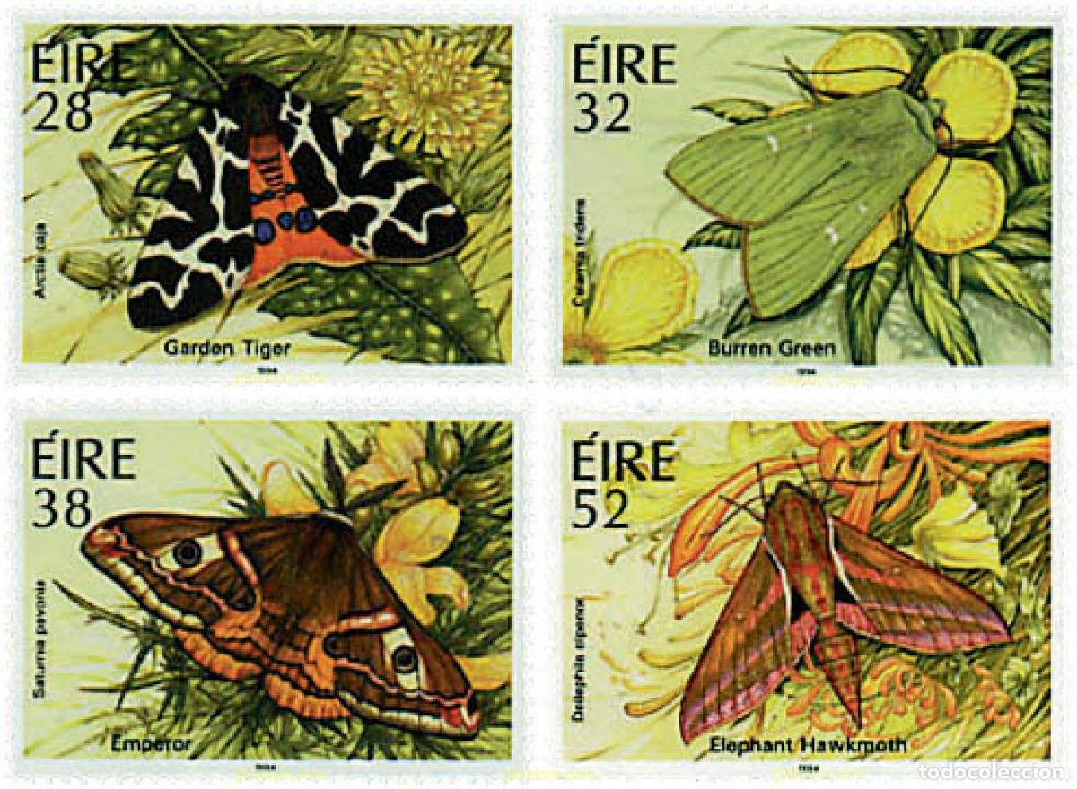 Sellos: 94859 MNH IRLANDA 1994 MARIPOSAS