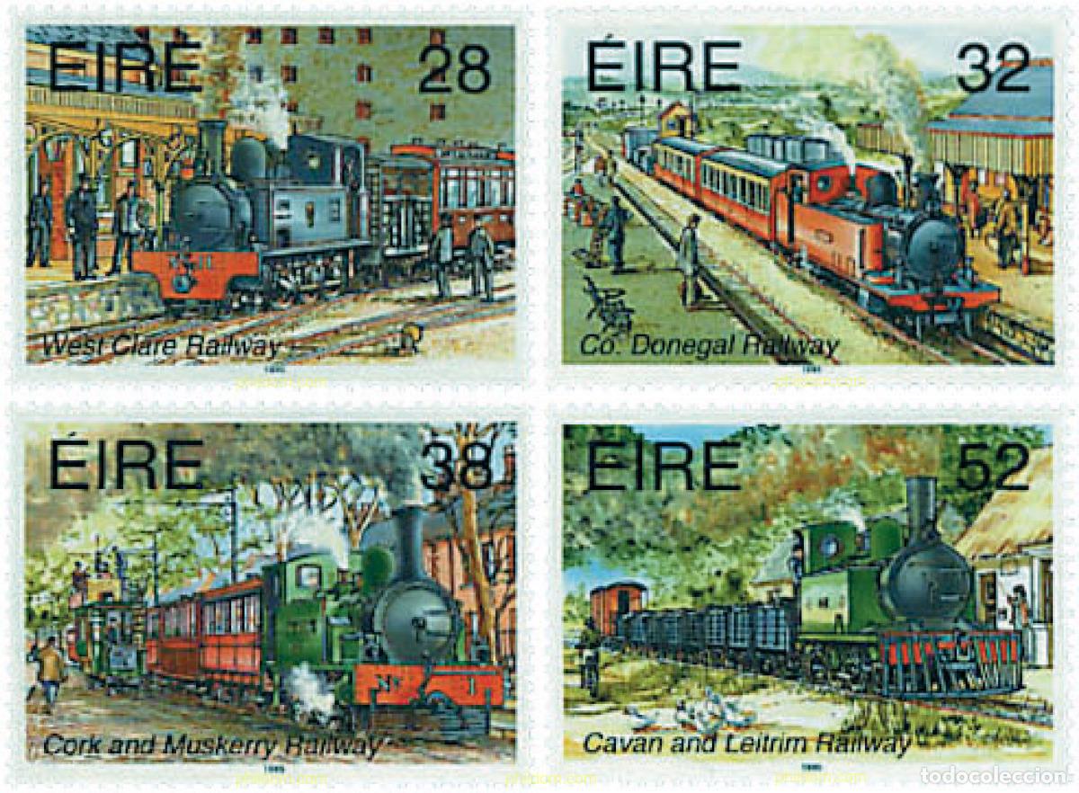 Sellos: 55483 MNH IRLANDA 1995 TRANSPORTES EN IRLANDA