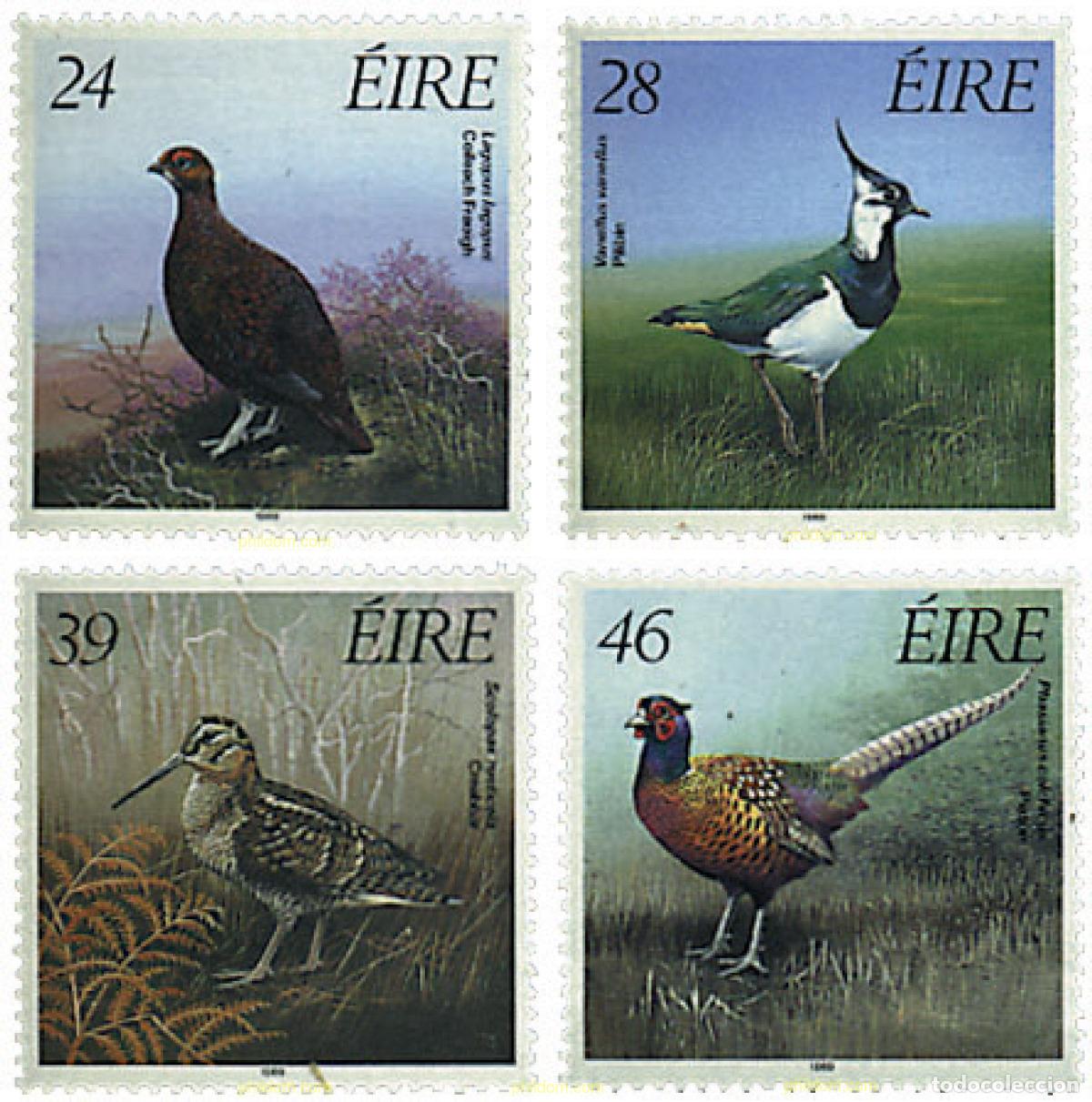Sellos: 66739 MNH IRLANDA 1989 AVES