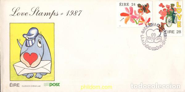 Sellos: 402607 MNH IRLANDA 1987 MENSAJES DE AMOR