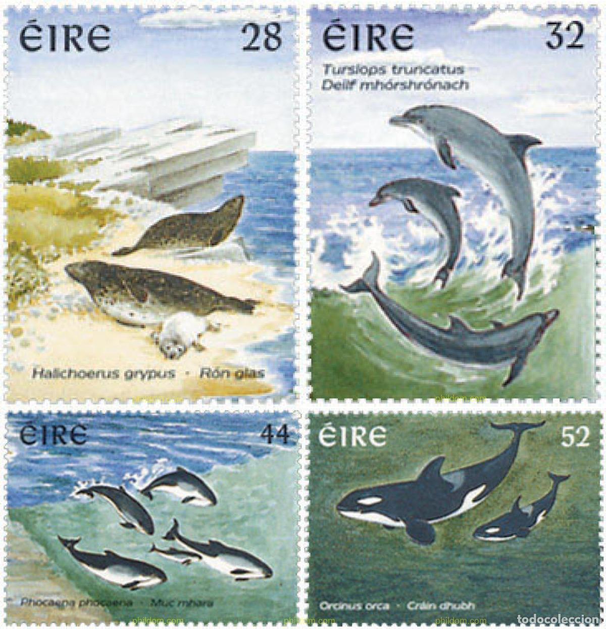 Sellos: 66806 MNH IRLANDA 1997 MAMIFEROS MARINOS