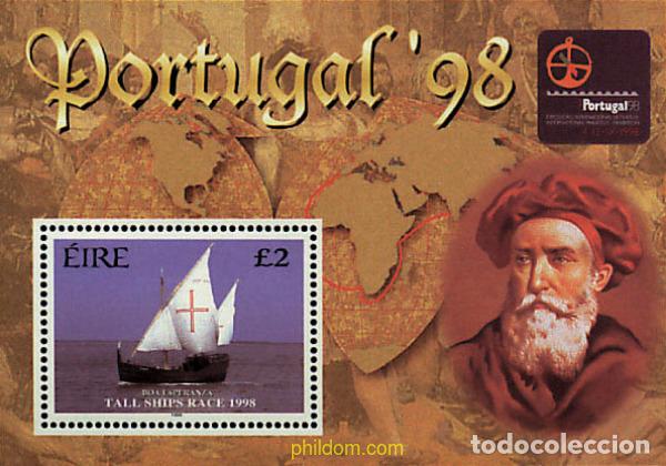 Sellos: 35260 MNH IRLANDA 1998 PORTUGAL 98. EXPOSICION FILATELICA INTERNACIONAL