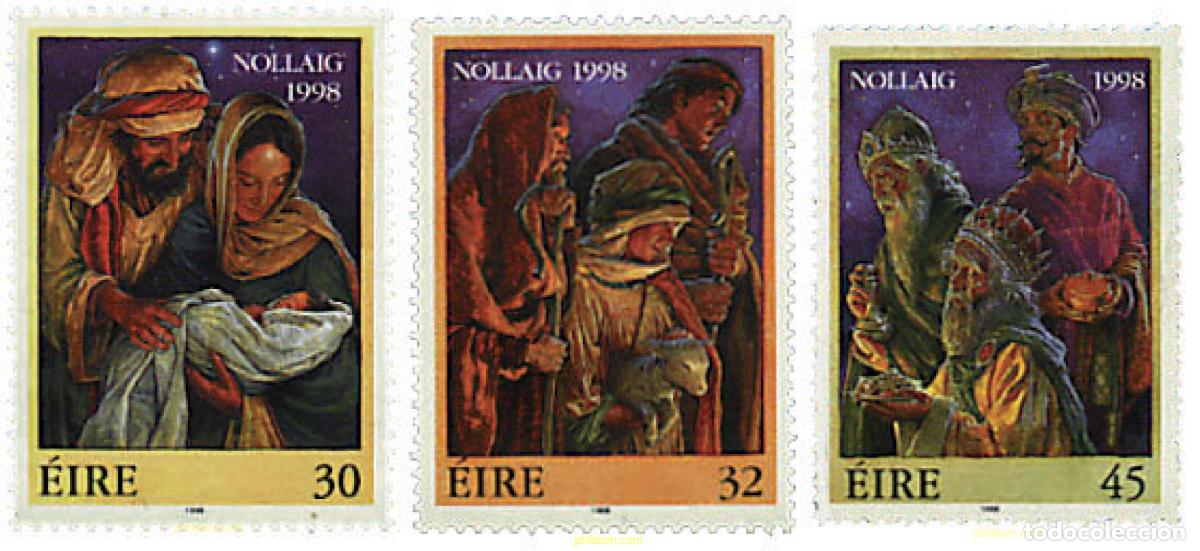 Sellos: 35900 MNH IRLANDA 1998 NAVIDAD