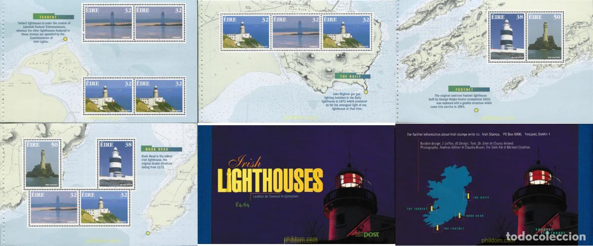 Sellos: 603292 MNH IRLANDA 1997 FAROS