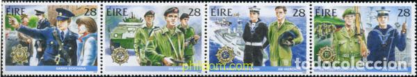 Sellos: 41995 MNH IRLANDA 1988 FUERZAS DE SEGURIDAD DE IRLANDA