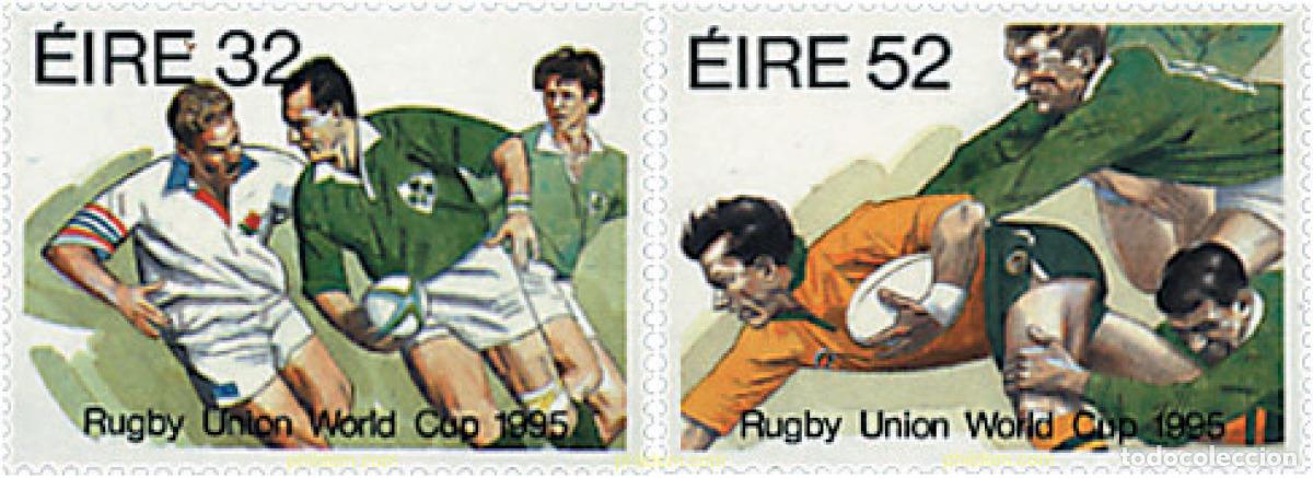 Sellos: 66785 MNH IRLANDA 1995 COPA DEL MUNDO DE RUGBY EN IRLANDA