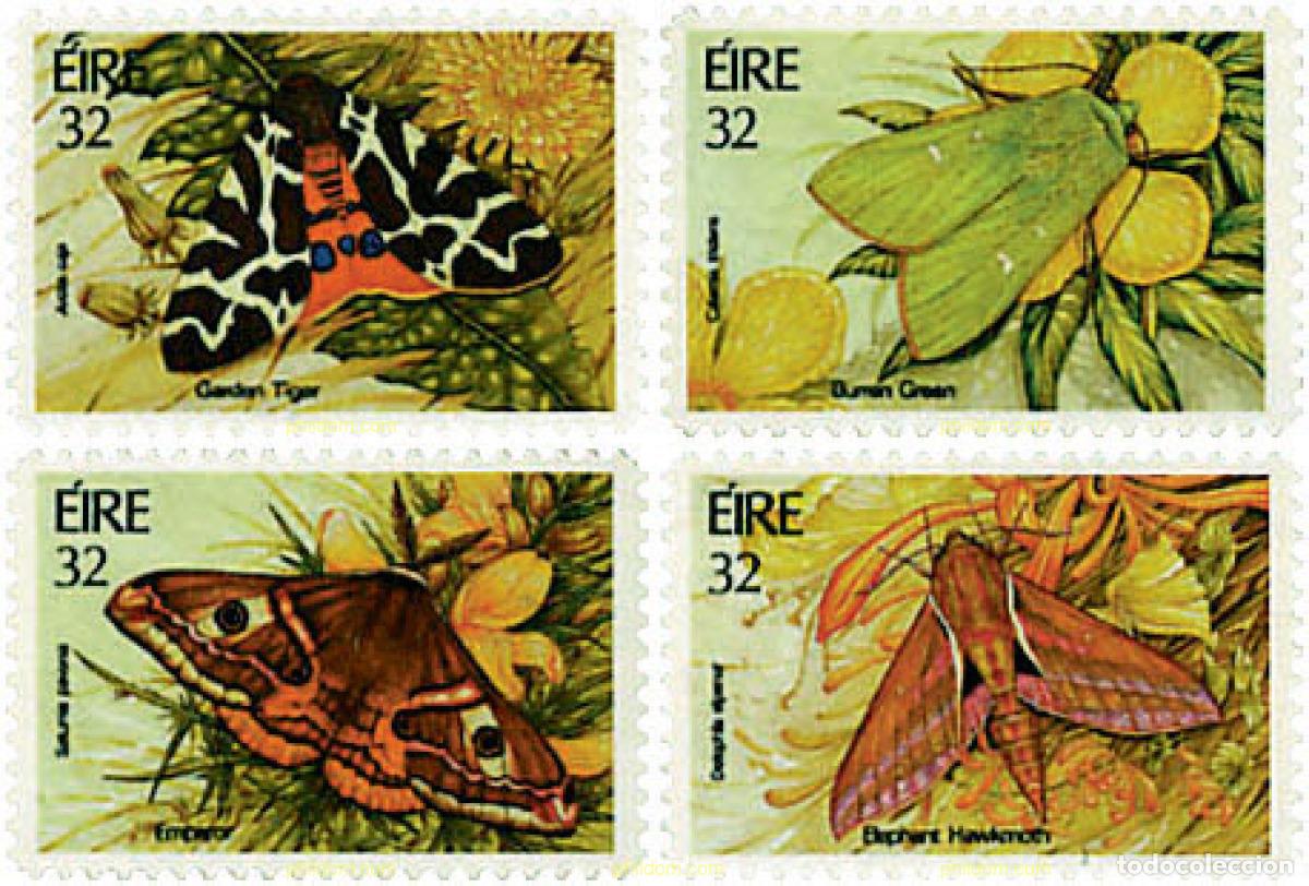 Sellos: 94862 MNH IRLANDA 1994 MARIPOSAS