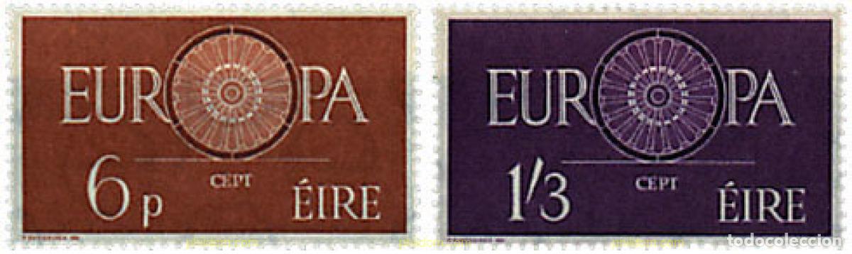Sellos: 327284 HINGED IRLANDA 1960 EUROPA CEPT. RUEDA CON 19 RADIOS