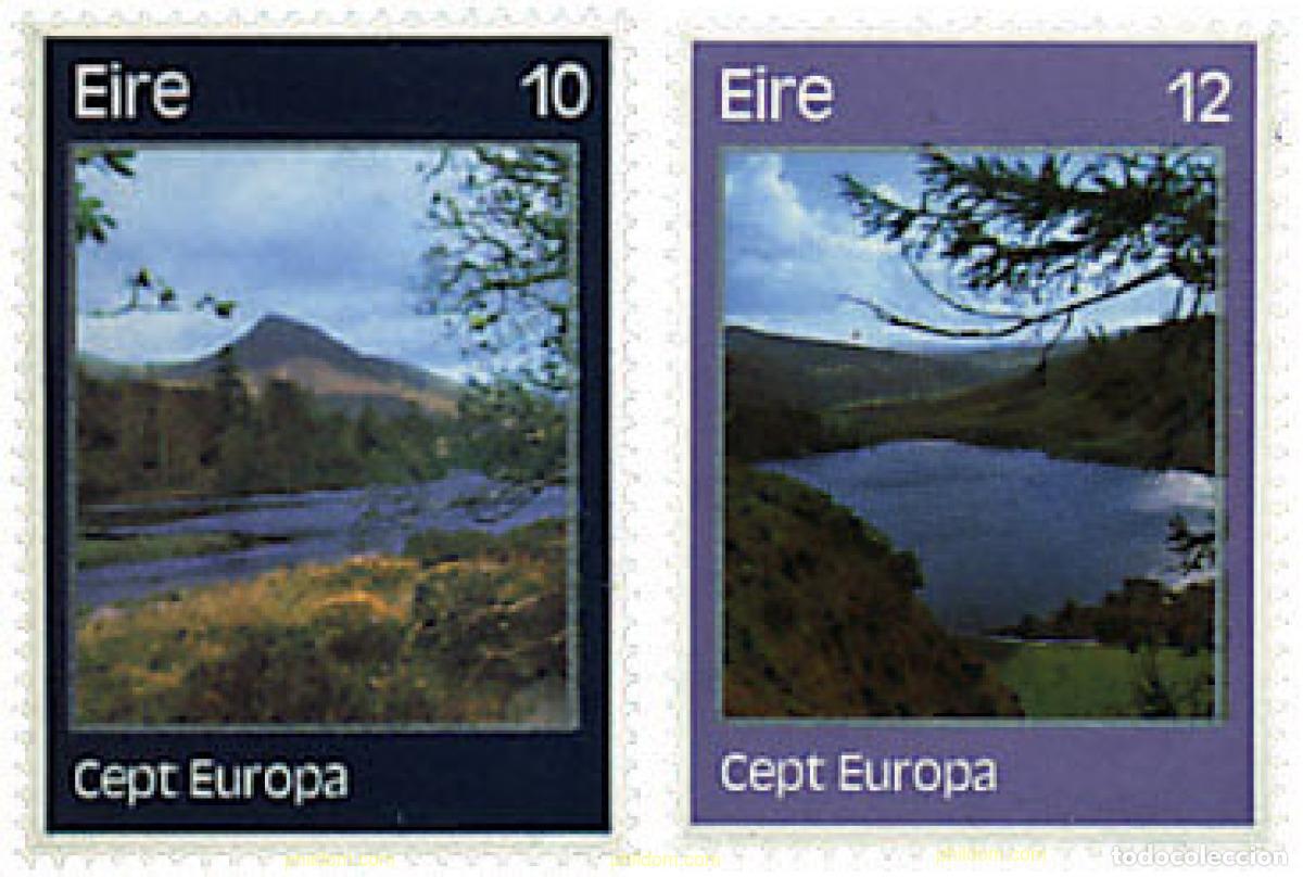 Sellos: 62311 MNH IRLANDA 1977 EUROPA CEPT. PAISAJES