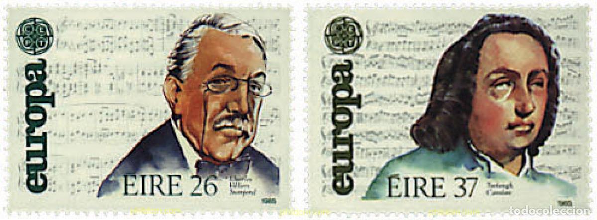 Sellos: 62594 MNH IRLANDA 1985 EUROPA CEPT. A&Ntilde;O EUROPEO DE LA MUSICA