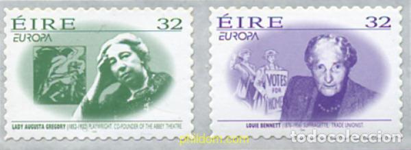 Sellos: 327319 MNH IRLANDA 1996 EUROPA CEPT. MUJERES CELEBRES