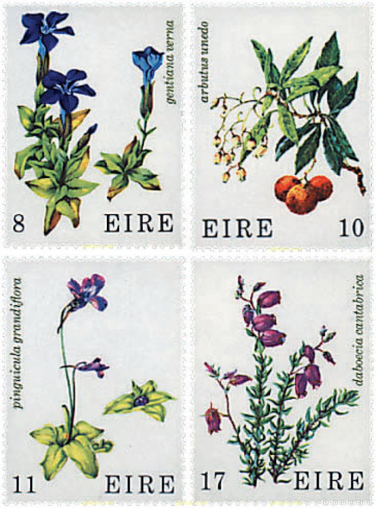 Sellos: 96022 MNH IRLANDA 1978 FLORA DE IRLANDA