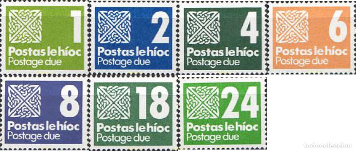 Sellos: 164792 MNH IRLANDA 1980 CIFRAS