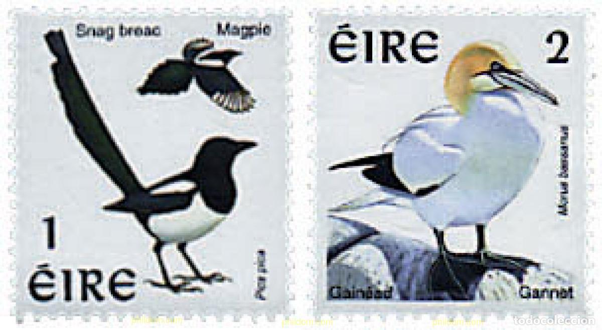 Sellos: 791102 MNH IRLANDA 1997 PAJAROS DE IRLANDA