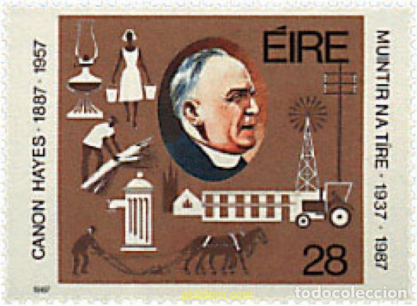 Sellos: 41993 MNH IRLANDA 1987 CENTENARIO DE CANON HAYES